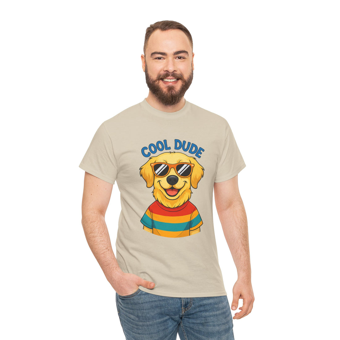 Cool Dude Dog T-Shirt