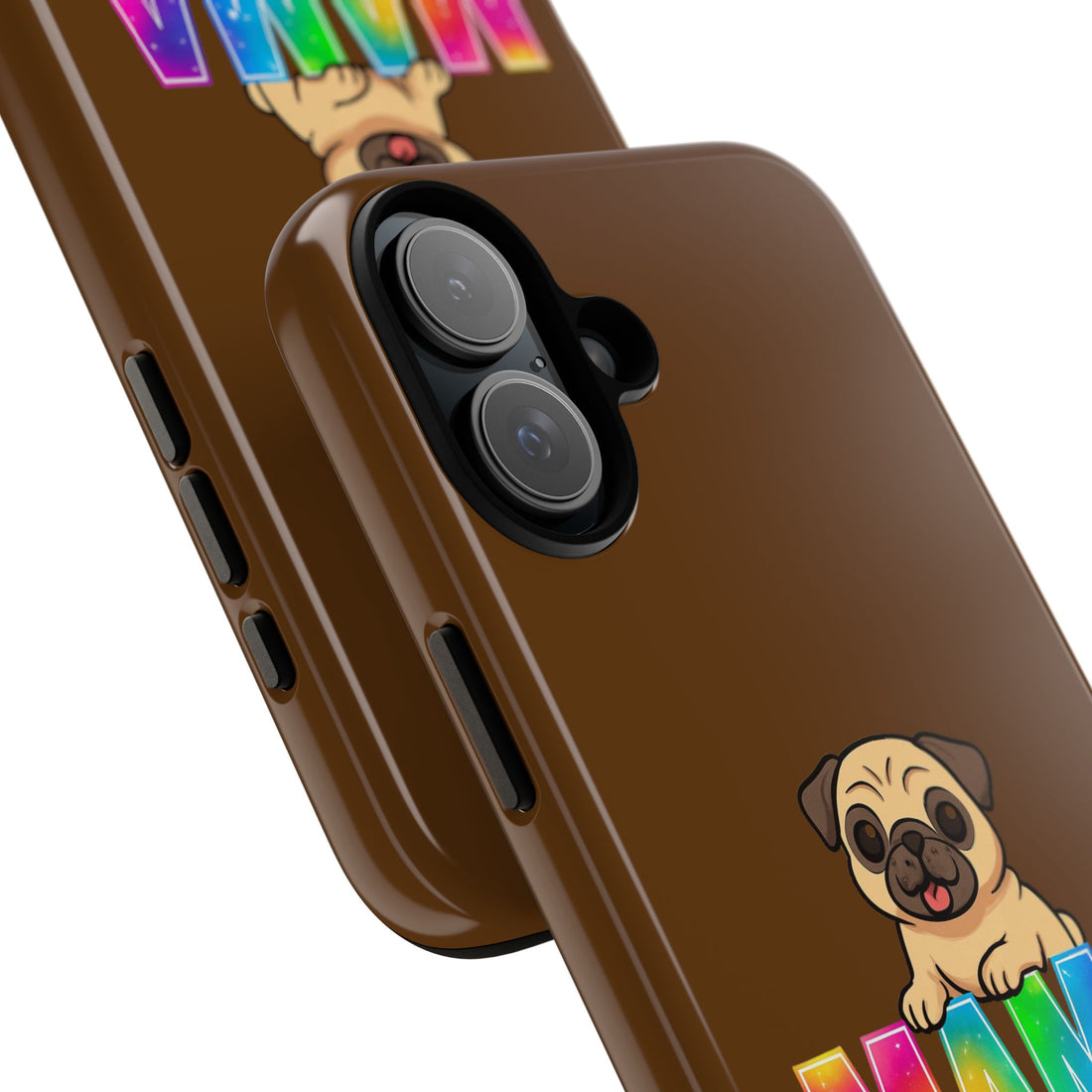 Colorful Pug Mama Phone Case