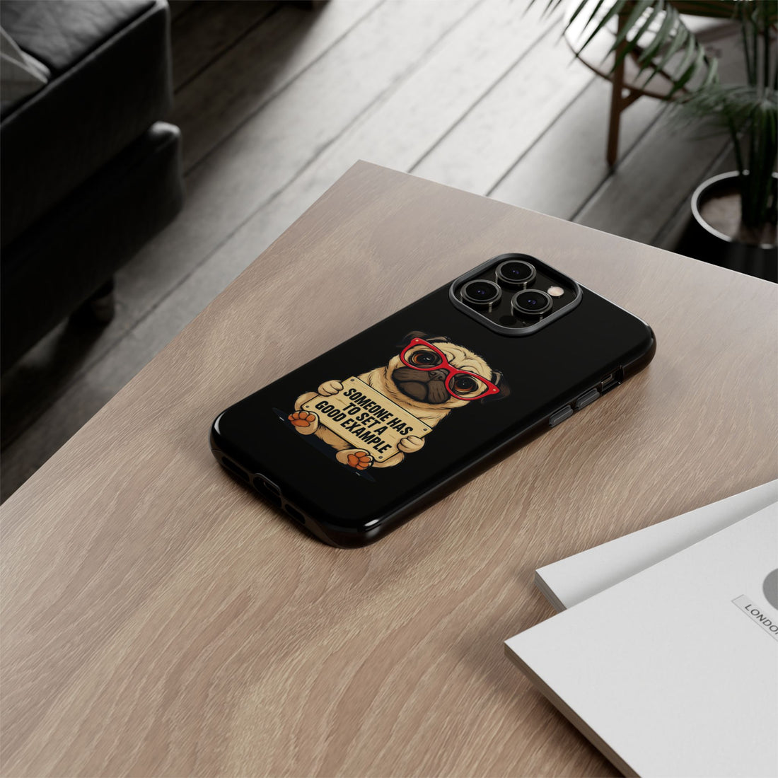 Pug Phone Case, Cute Pet Gift