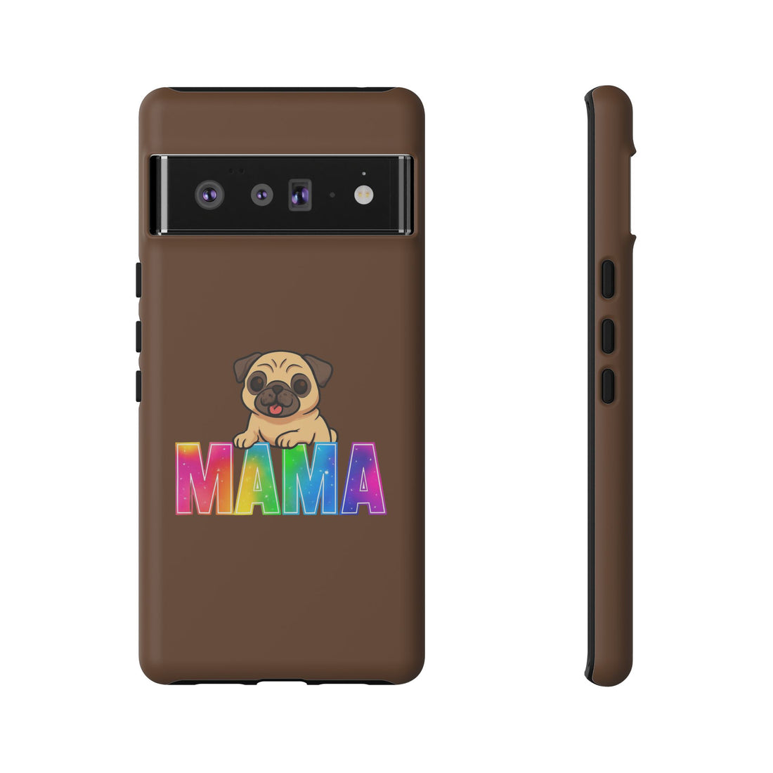 Colorful Pug Mama Phone Case