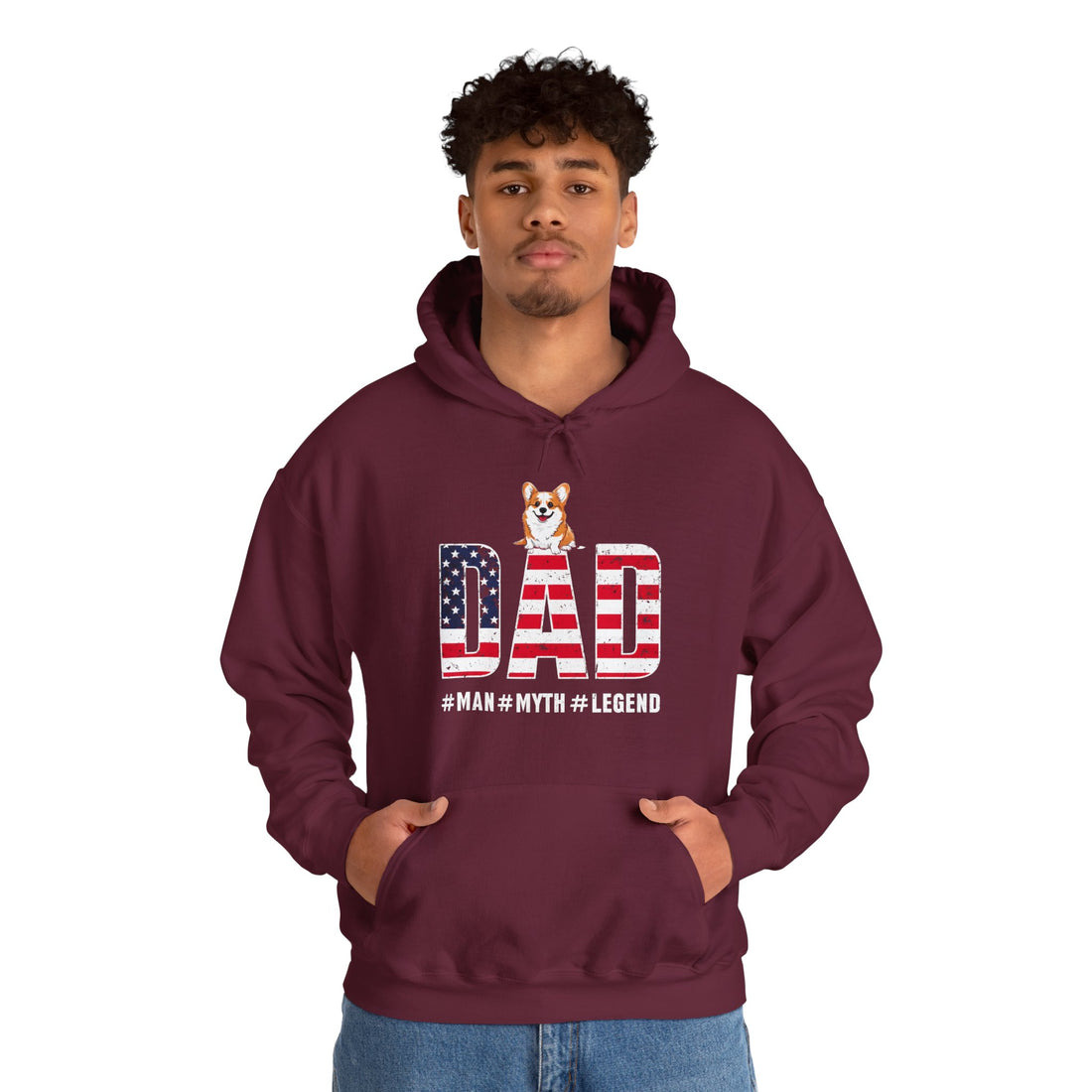 Patriotic Dog Lover Hoodie