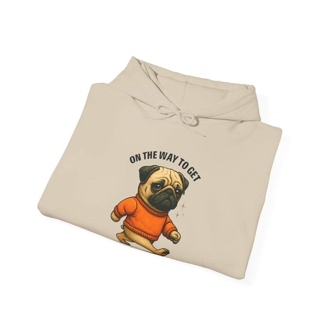Pug Motivation Hoodie