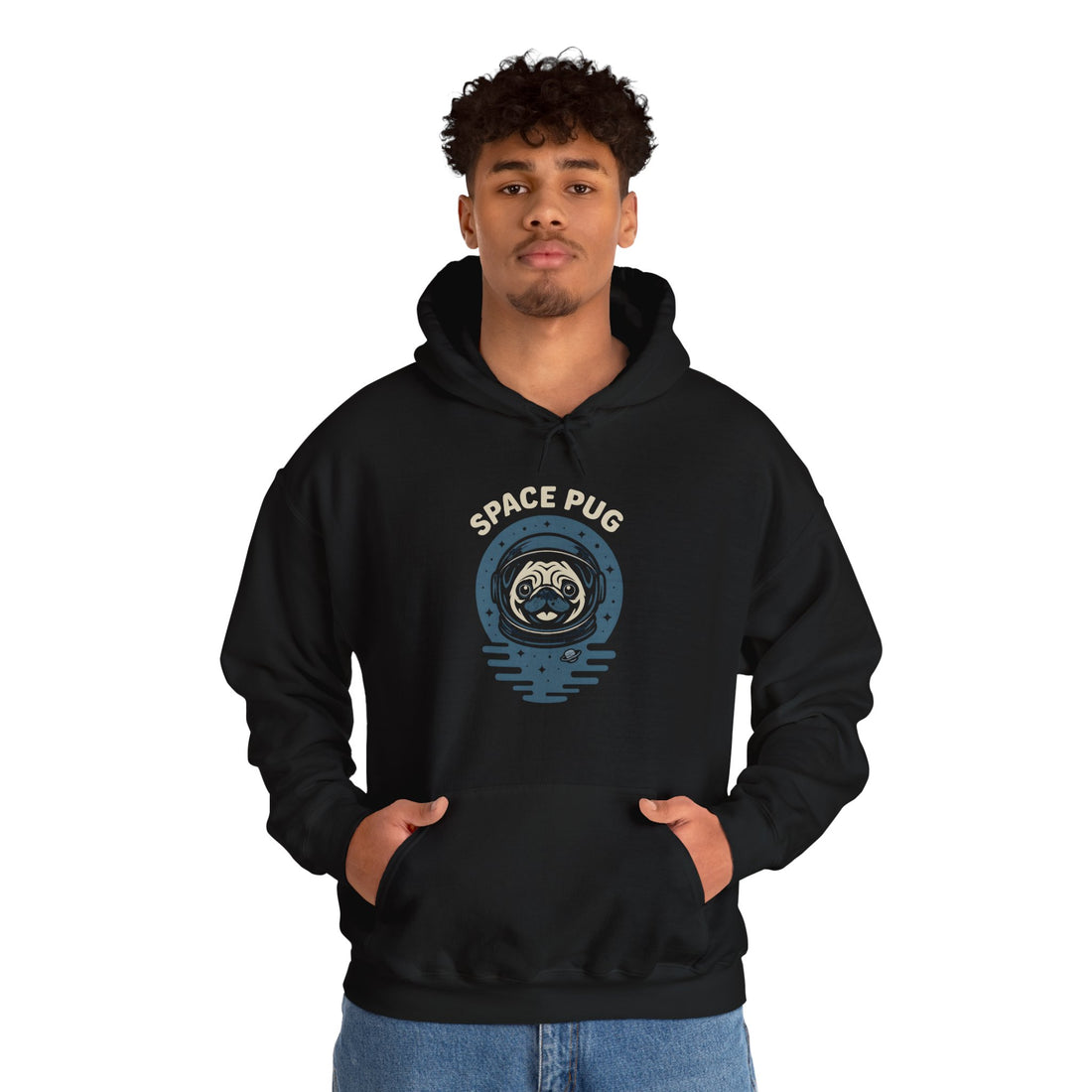 Space Pug Hoodie