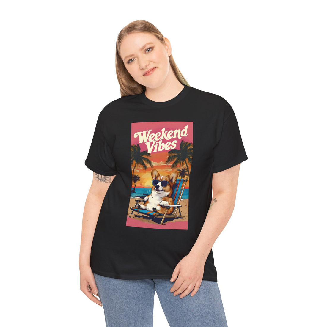 Weekend Vibes Unisex Heavy Cotton Tee
