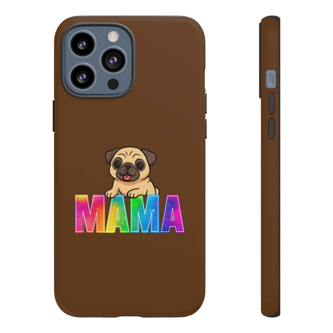 Colorful Pug Mama Phone Case