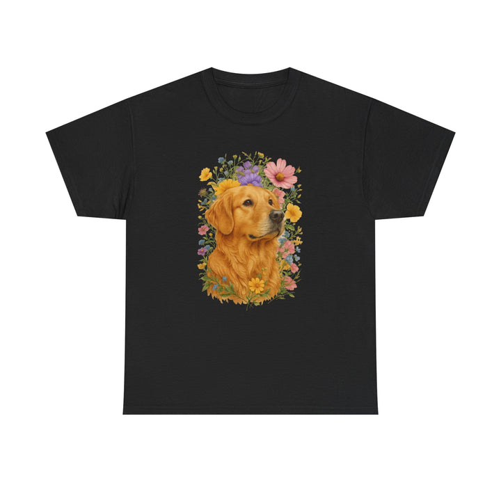 Golden Retriever Unisex Heavy Cotton Tee