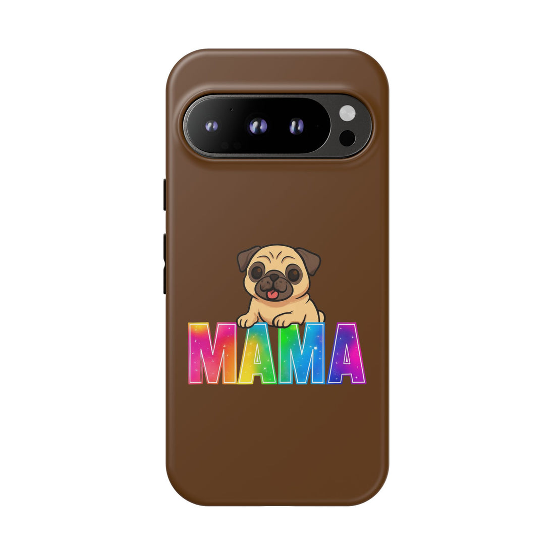 Colorful Pug Mama Phone Case