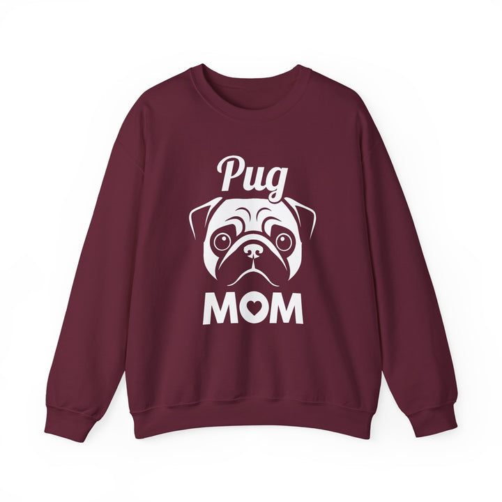 Pug Mom Unisex Crewneck Sweatshirt