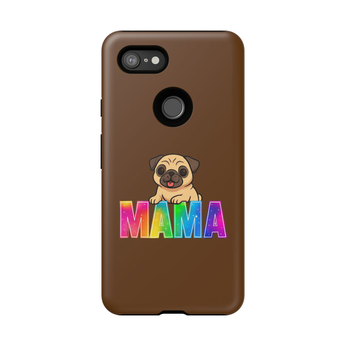Colorful Pug Mama Phone Case