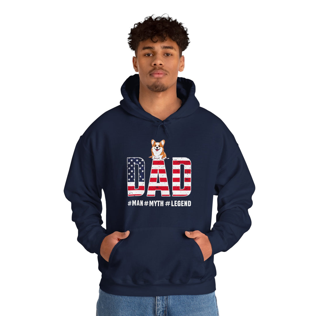 Patriotic Dog Lover Hoodie