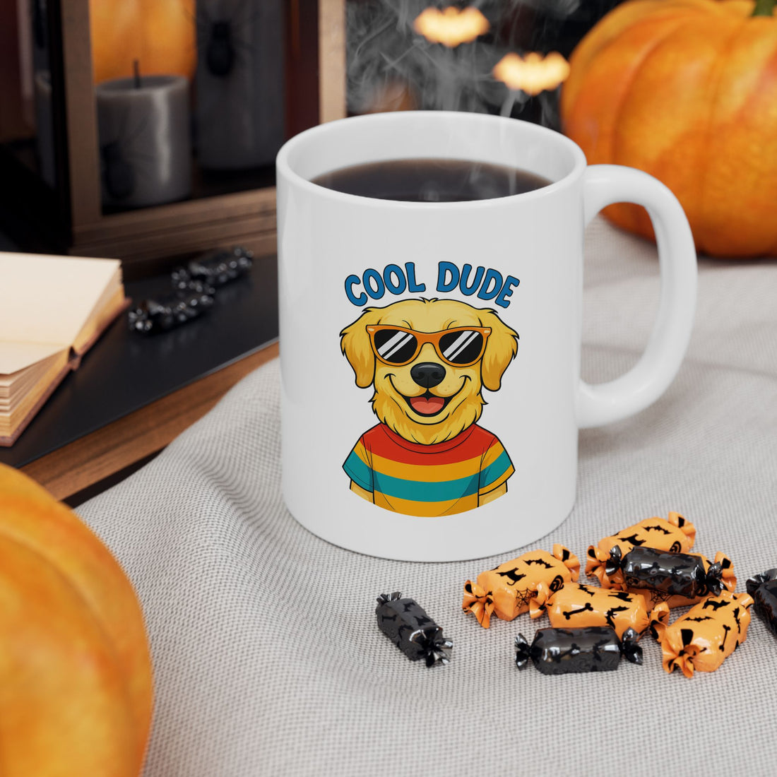 Colorful Dog Lover Ceramic Mug