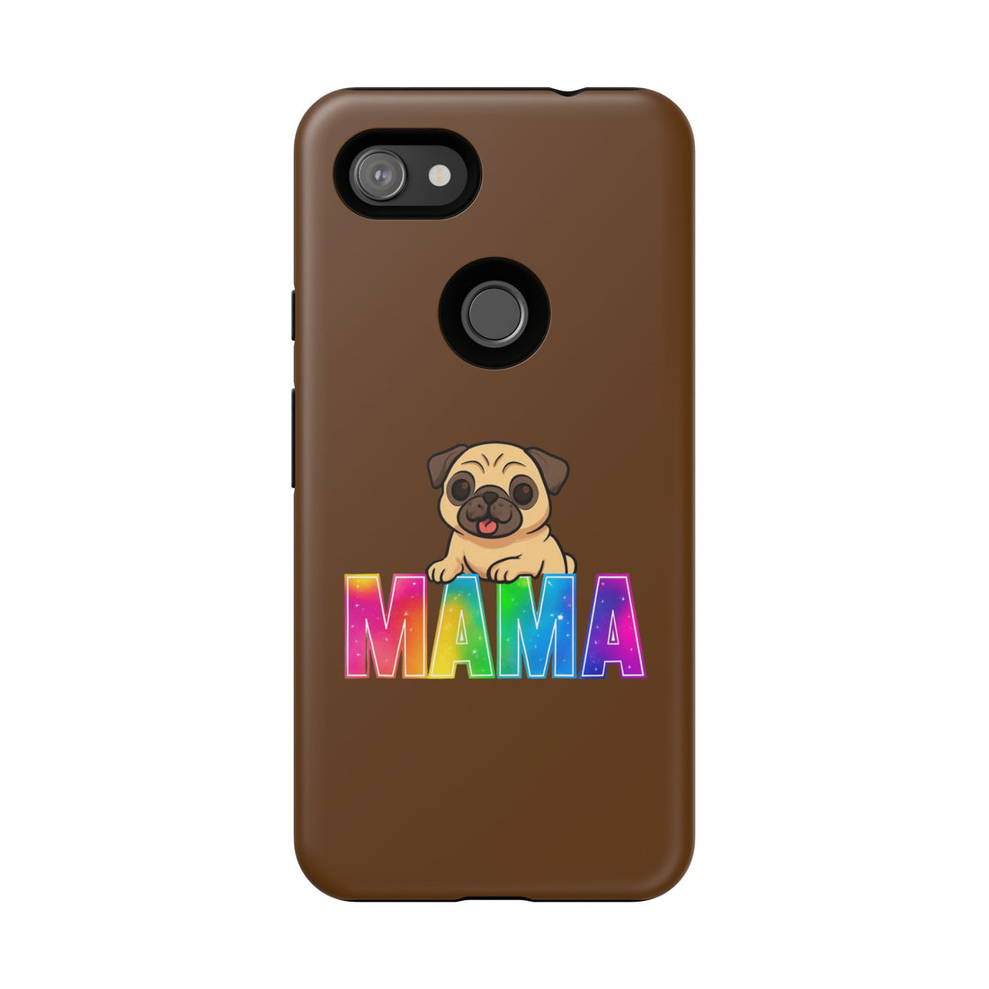 Colorful Pug Mama Phone Case