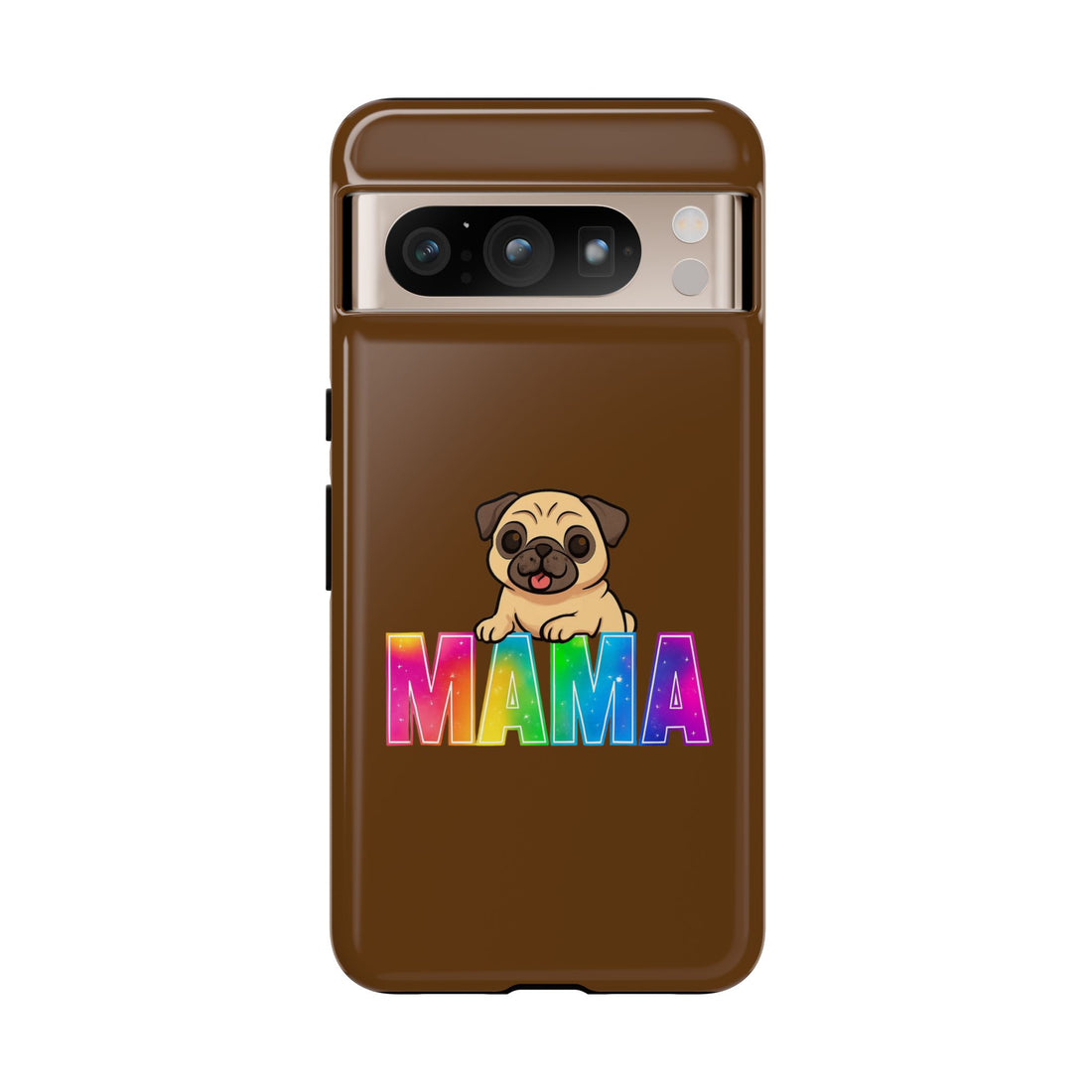 Colorful Pug Mama Phone Case