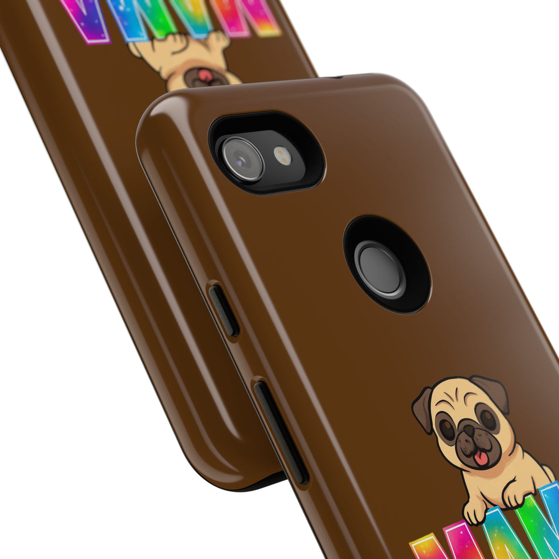 Colorful Pug Mama Phone Case