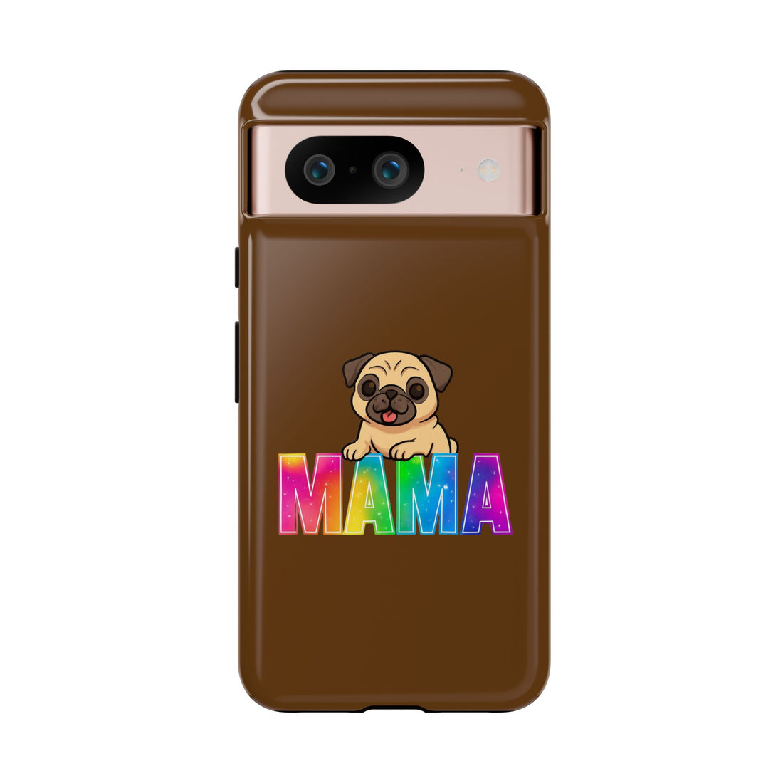 Colorful Pug Mama Phone Case