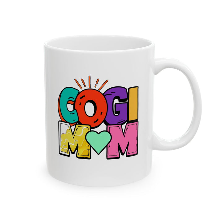 Colorful Ceramic Mug for Super Moms
