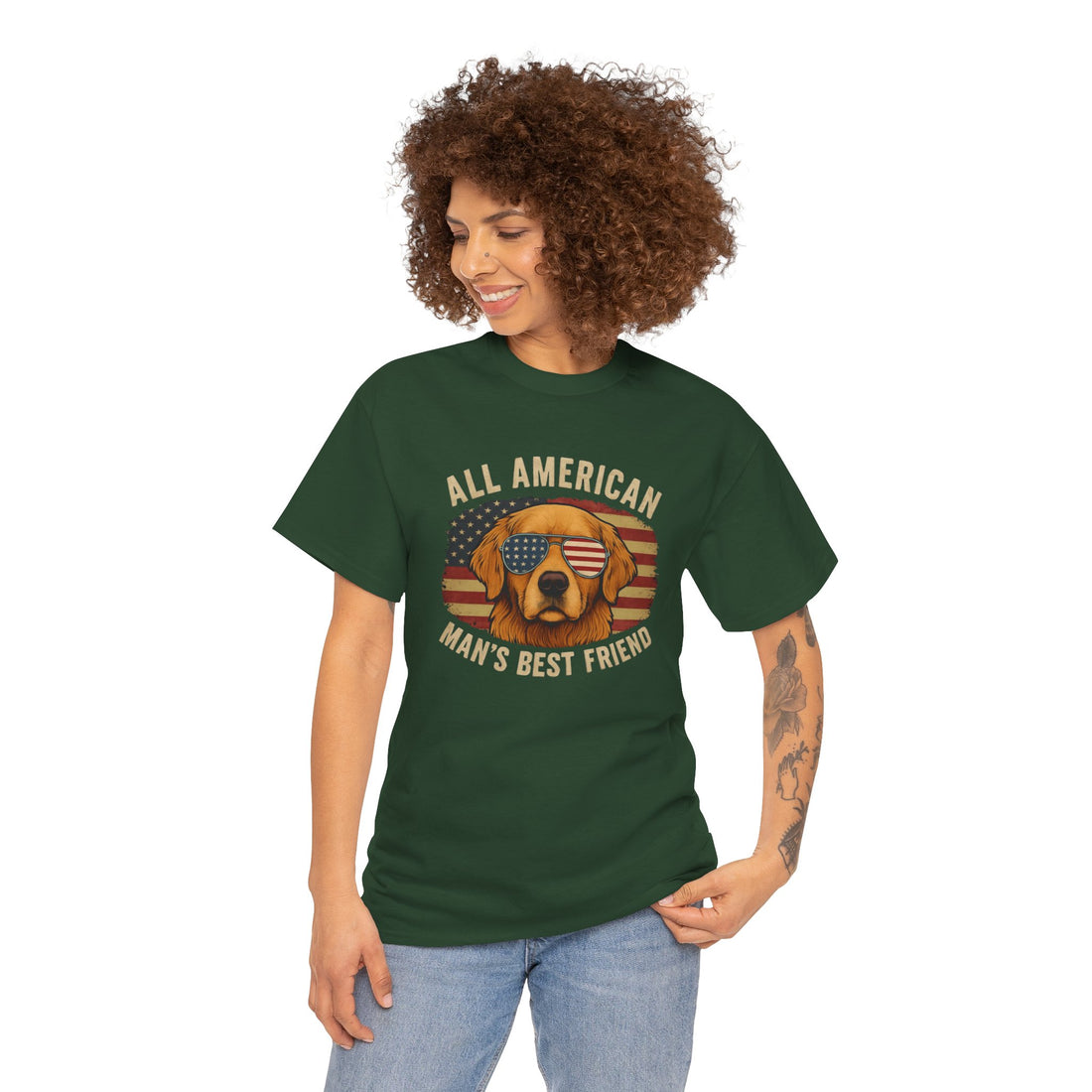 All-American Dog Lover Tee