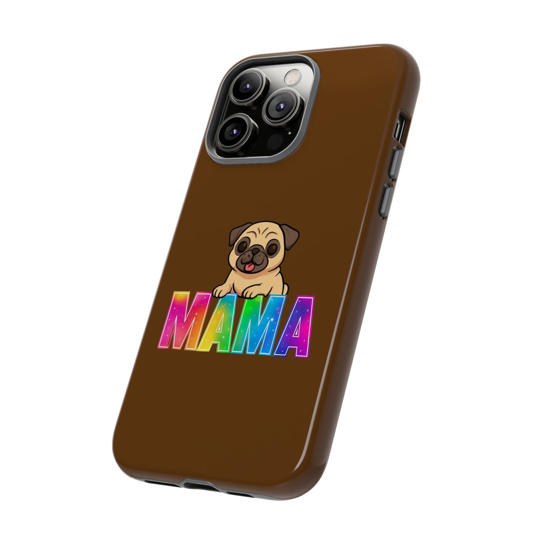 Colorful Pug Mama Phone Case