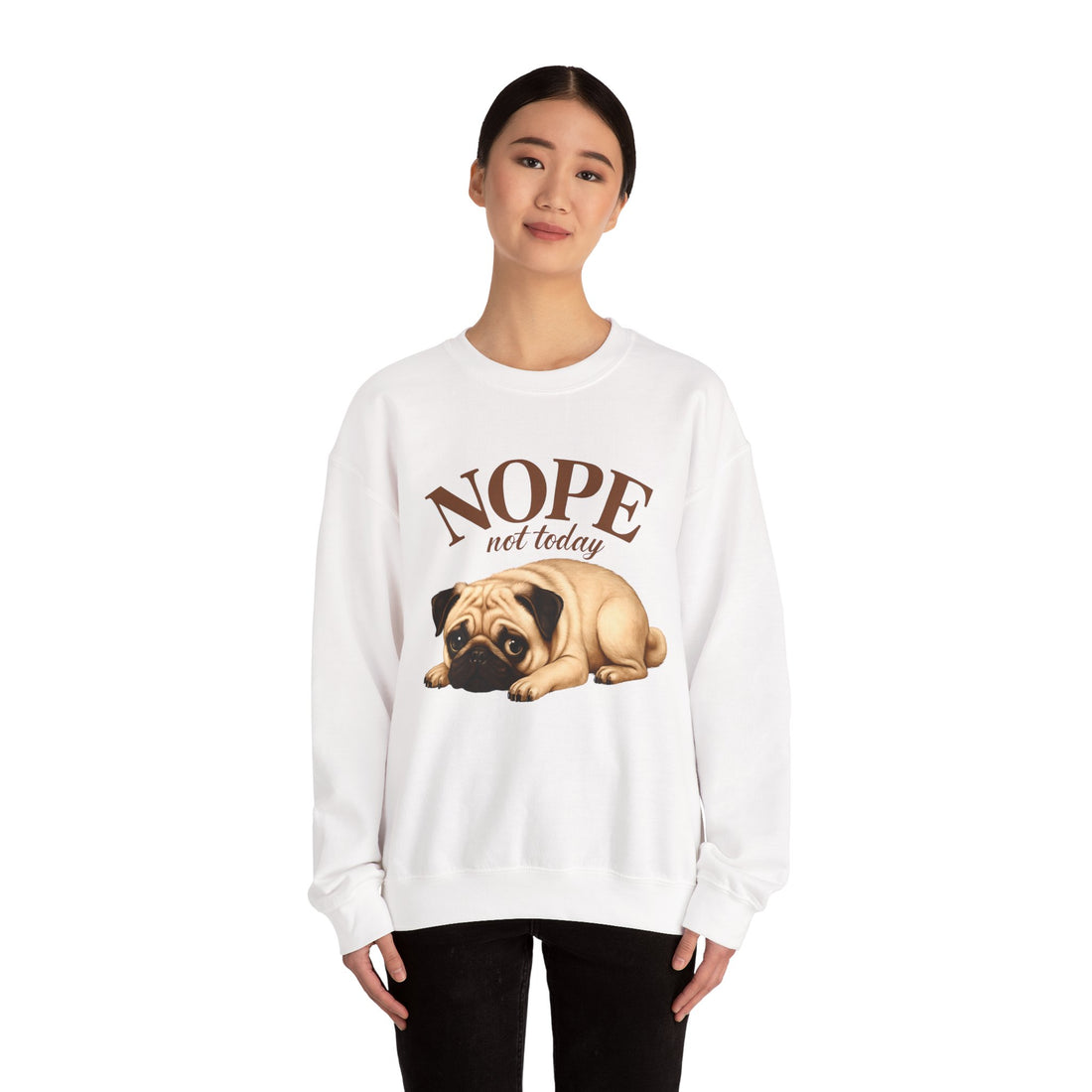 Pug-Inspired Unisex Sweatshirt