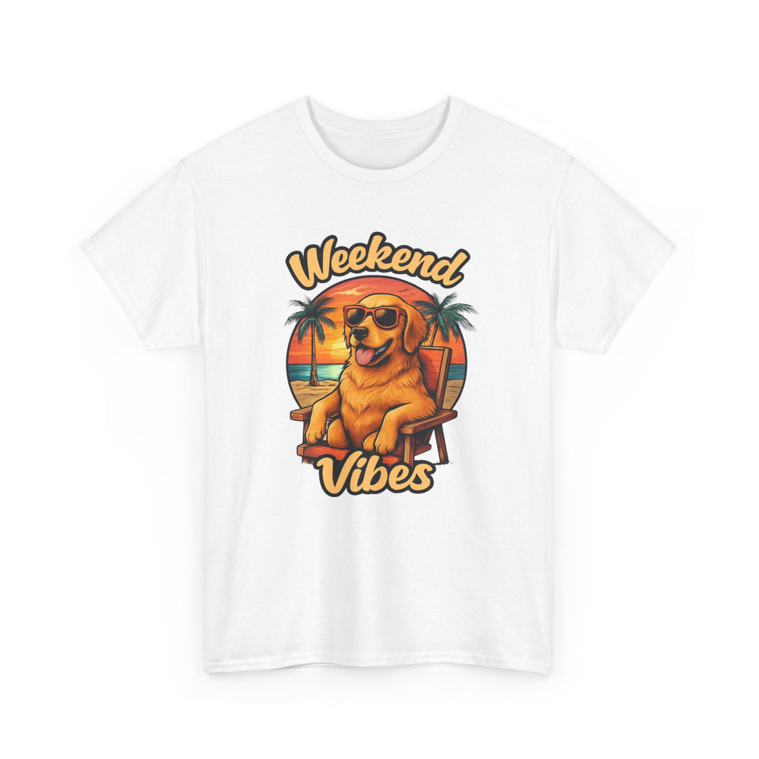Weekend Vibes Unisex Heavy Cotton Tee