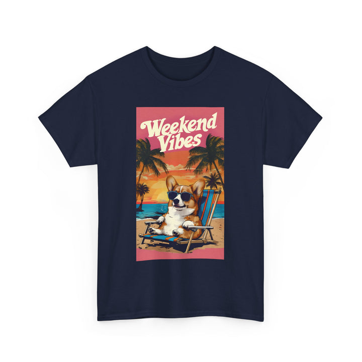 Weekend Vibes Unisex Heavy Cotton Tee