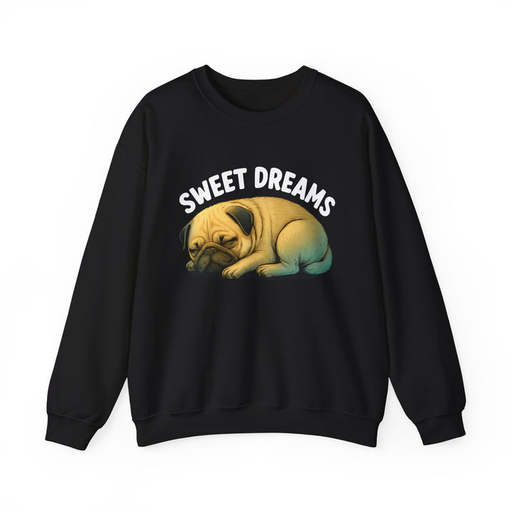 Cozy Pug Sweatshirt - Sweet Dreams