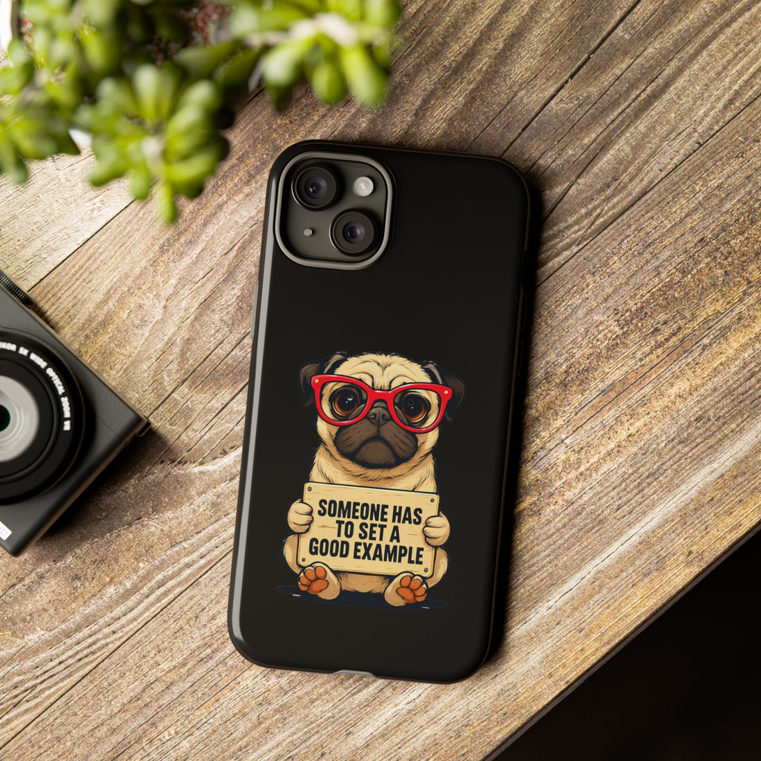 Pug Phone Case, Cute Pet Gift