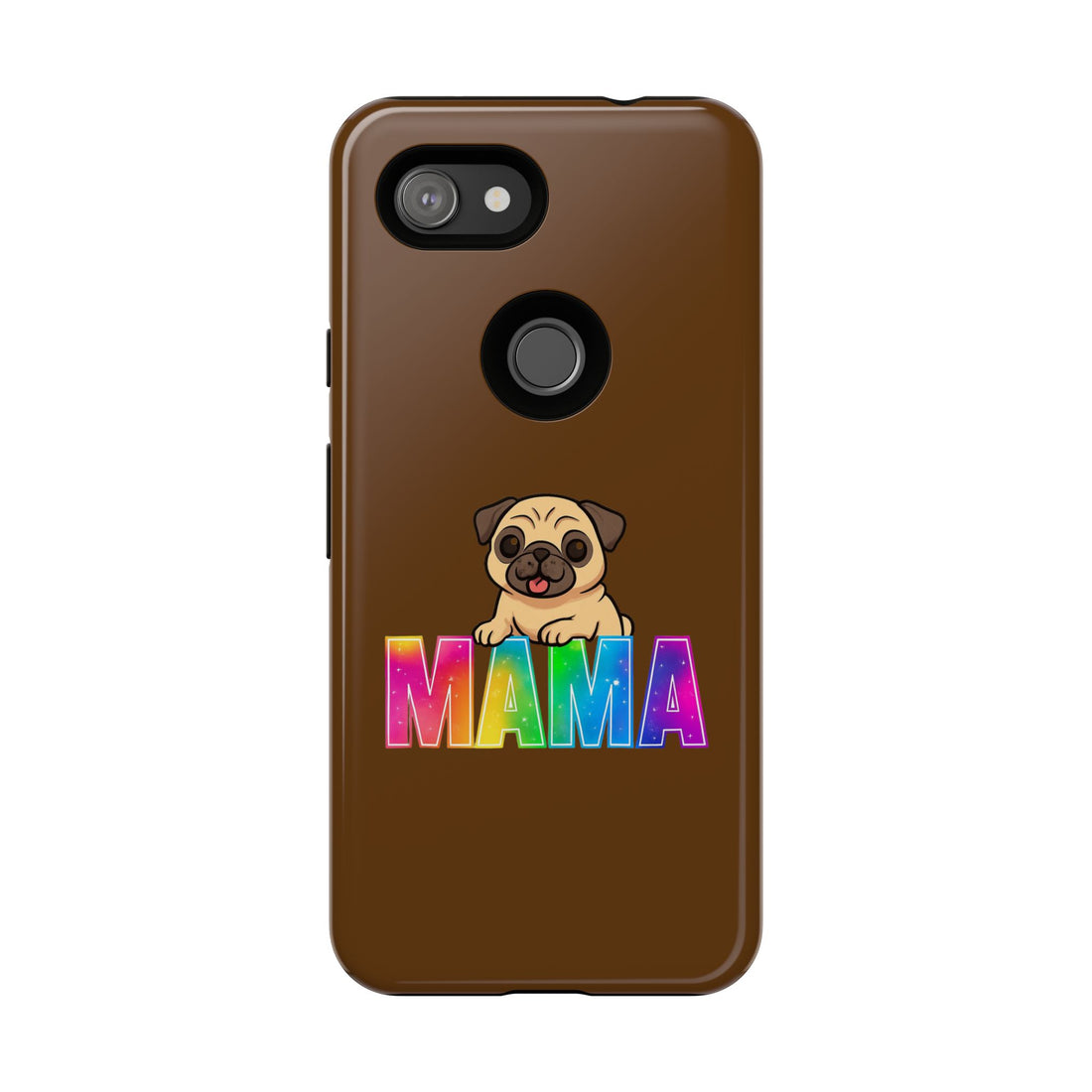 Colorful Pug Mama Phone Case