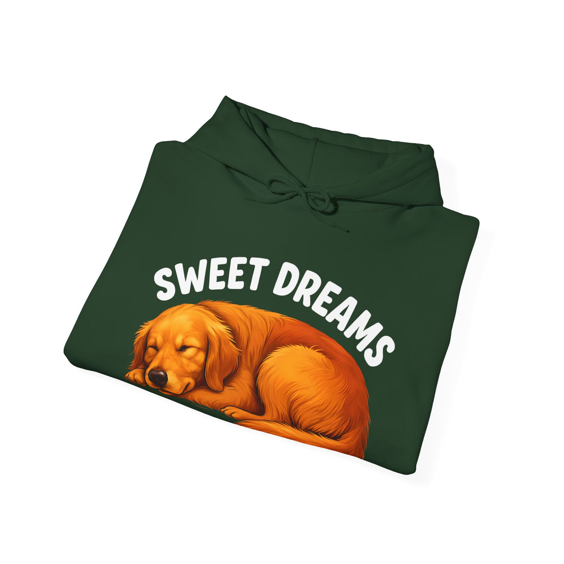 Sweet Dreams Dog Hoodie, Cozy Pet Lover Sweatshirt, Gift for Dog Owners, Cute Animal Apparel, Unisex Casual Wear