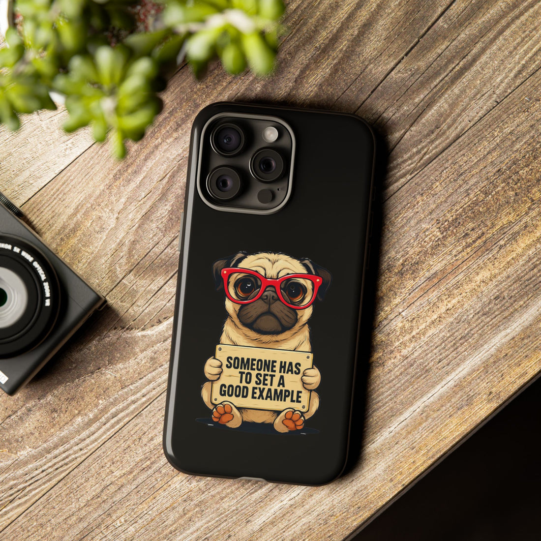 Pug Phone Case, Cute Pet Gift