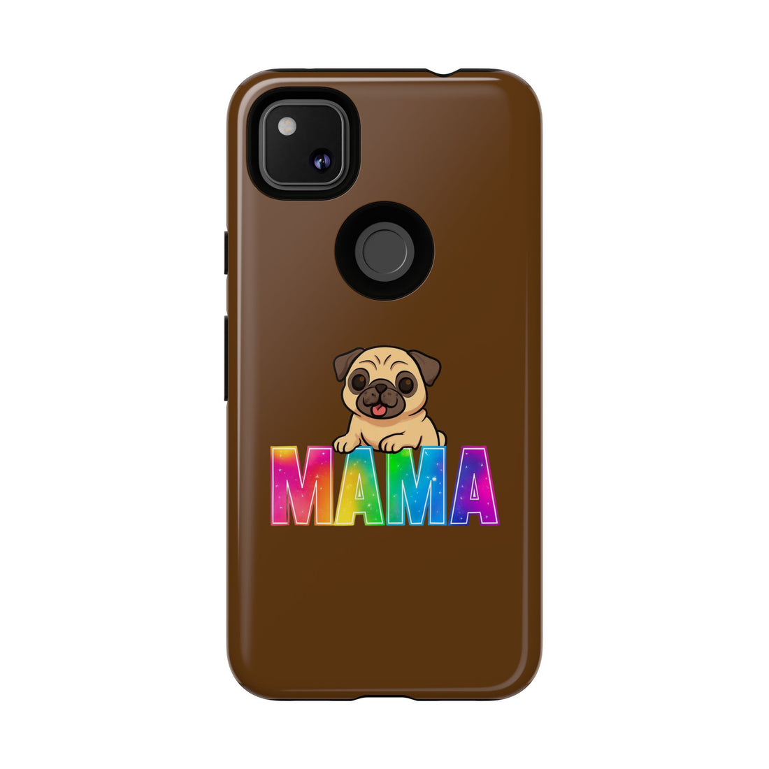 Colorful Pug Mama Phone Case