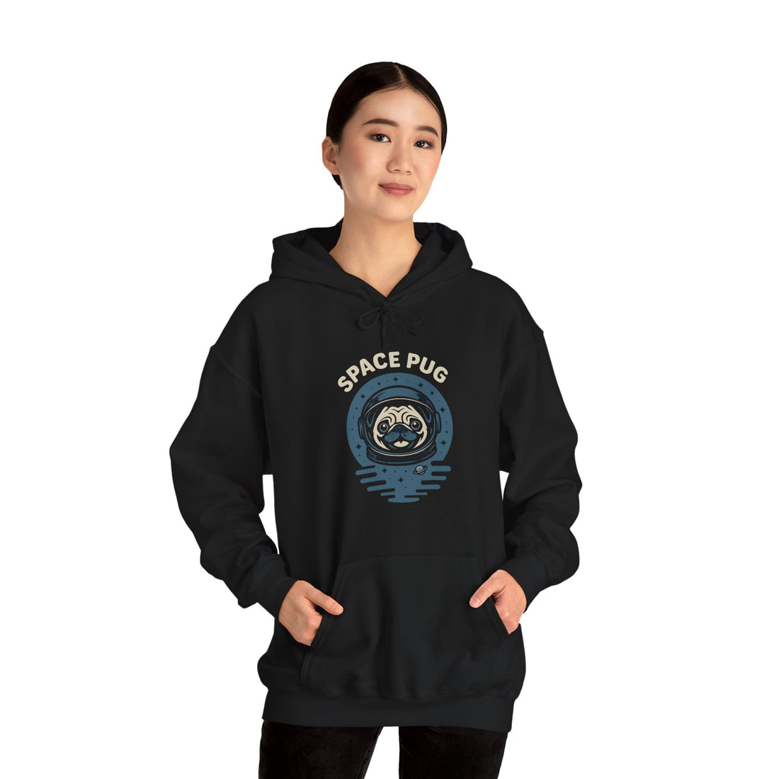 Space Pug Hoodie