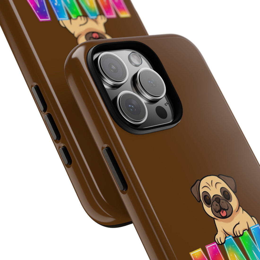 Colorful Pug Mama Phone Case