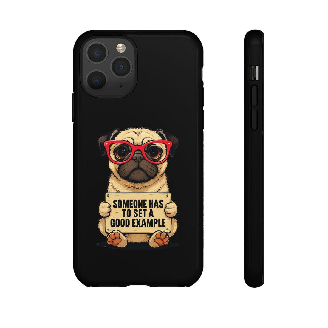 Pug Phone Case, Cute Pet Gift