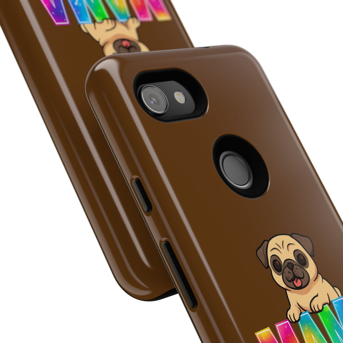 Colorful Pug Mama Phone Case