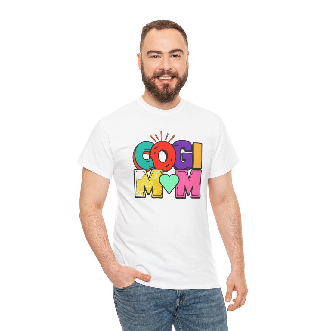 Colorful Cogi Mom Tee