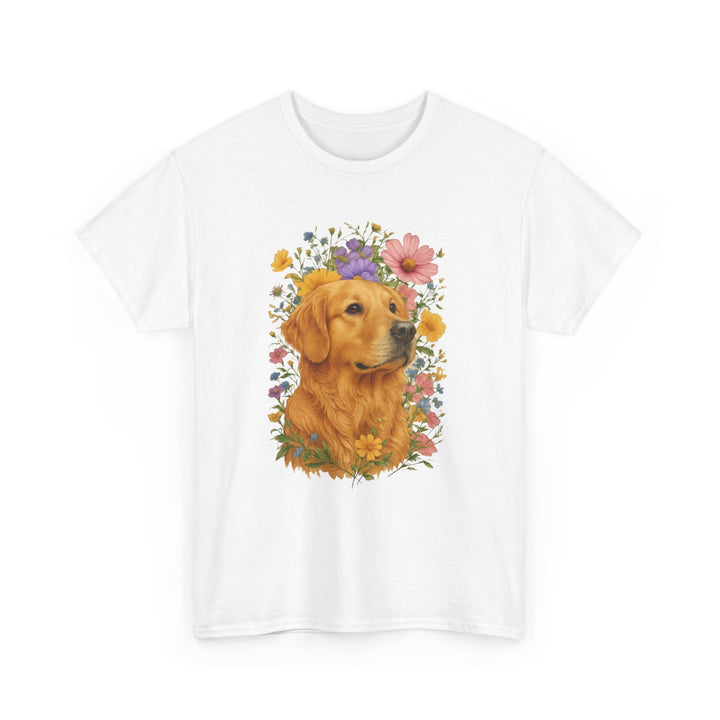 Golden Retriever Unisex Heavy Cotton Tee