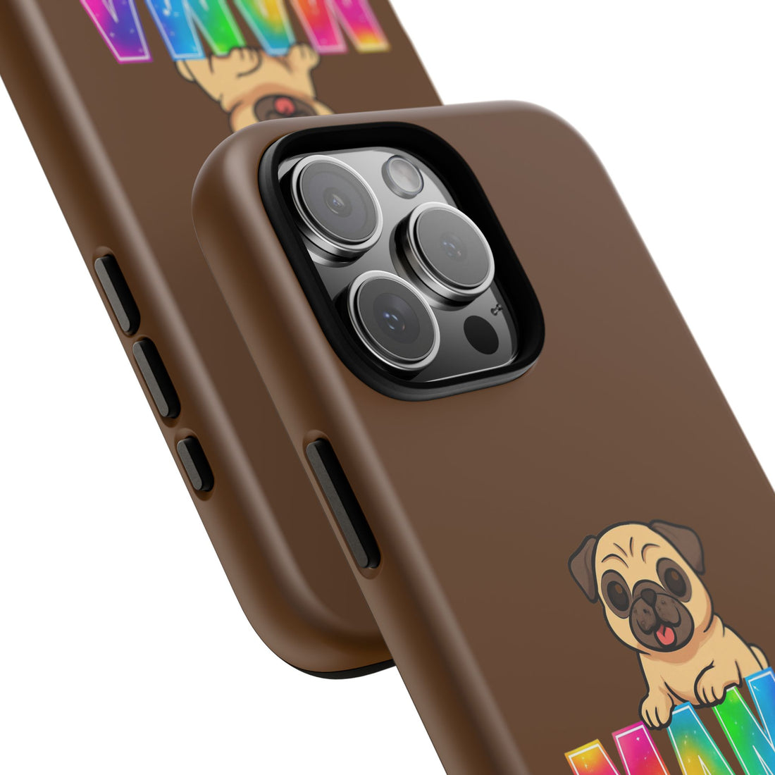 Colorful Pug Mama Phone Case