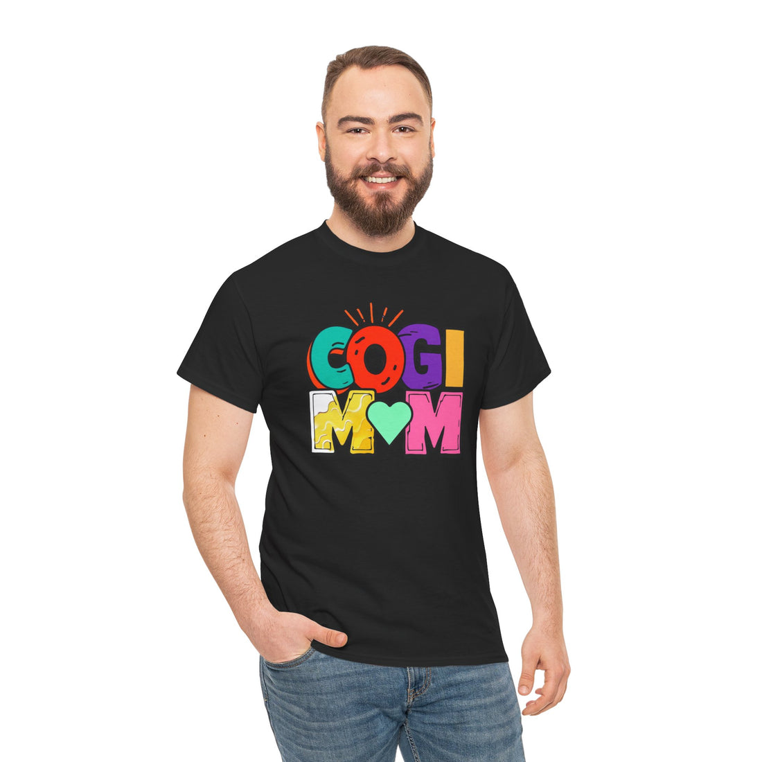 Colorful Cogi Mom Tee