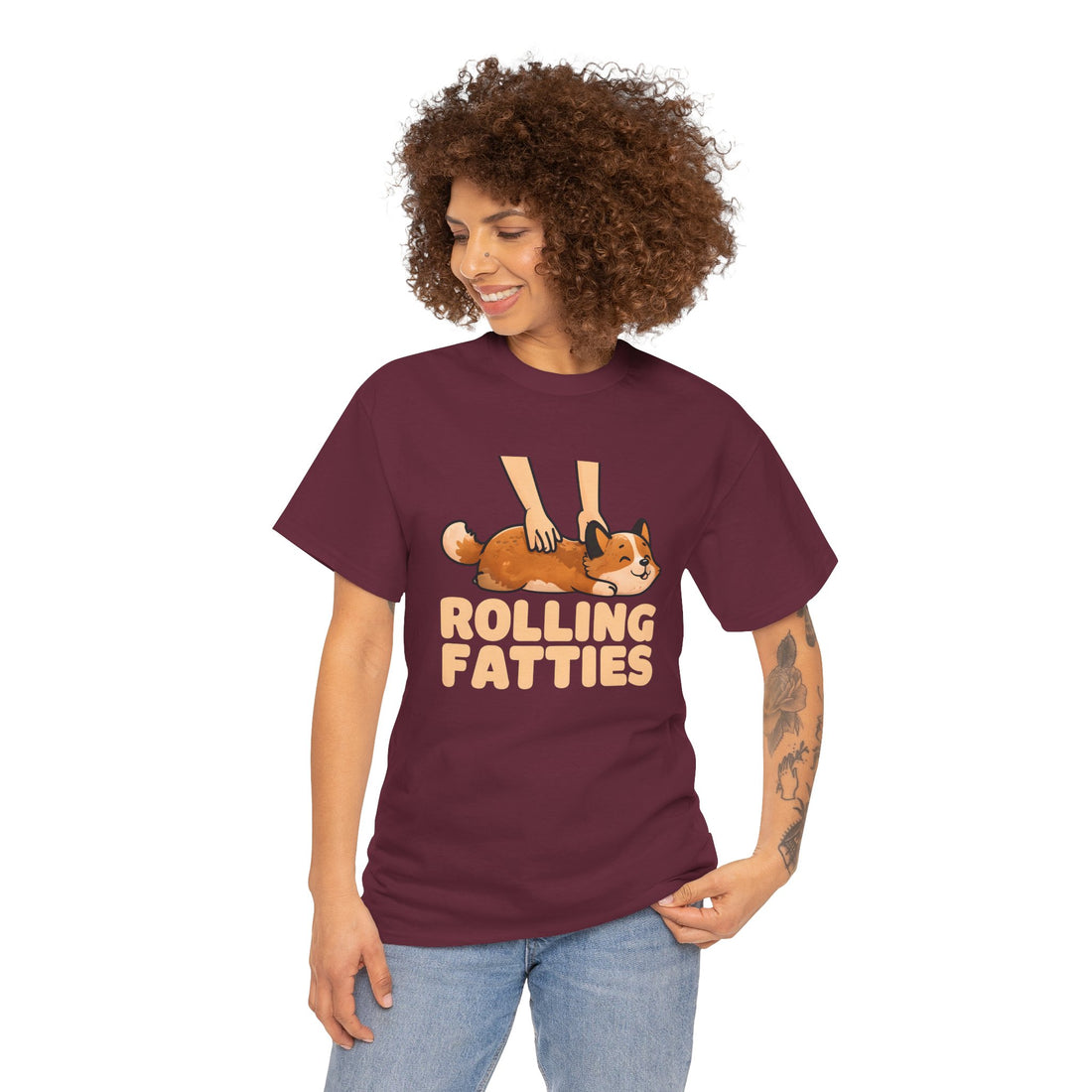 Rolling Fatties Unisex Heavy Cotton Tee