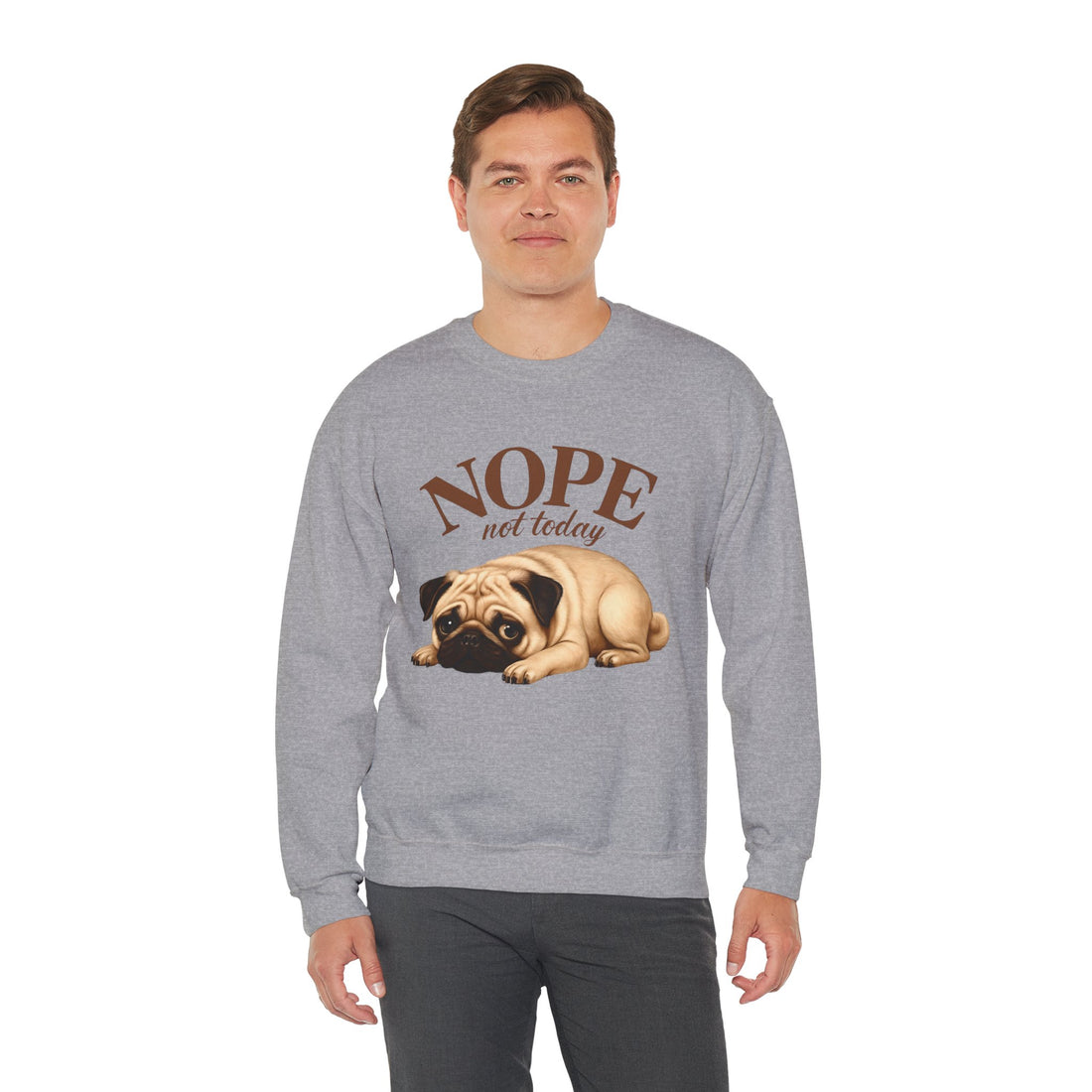 Pug-Inspired Unisex Sweatshirt